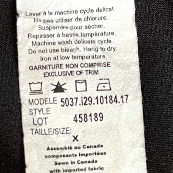 Laura (plus), XL blue tunic top, 2 layered - Picture 4 of 6